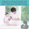 Picture of hiccapop Baby Wipe Warmer and Baby Wet Wipes Dispenser | Baby Wipes Warmer for Babies | Diaper Wipe Warmer with Changing Light
