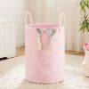 Picture of Artfeel Laundry Basket,Woven Cotton Rope Laundry Hamper,80L for Decorative Storage of Dirty Clothes,Toys and Blankets in Bathroom,Baby Room and Living Room
