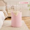 Picture of Artfeel Laundry Basket,Woven Cotton Rope Laundry Hamper,80L for Decorative Storage of Dirty Clothes,Toys and Blankets in Bathroom,Baby Room and Living Room