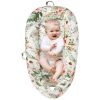 Picture of Baby Lounger for Newborn, Cosleeping Baby Bed, Adjustable Newborn Lounger Baby Sleeping Bed 100% Cotton & Fiberfill Portable Co Sleeping Crib Breathable Infant Floor Seat Baby Registry Search(Flower)