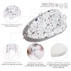 Picture of Baby Lounger for Newborn Adjustable Baby Co Sleeping Bed Portable Baby Sleeper Bed Breathable Infant Lounger for Crib Baby Floor Seat Newborn Must Have Essential Baby Registry Search (Grey)