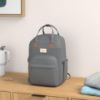 Picture of RUVALINO Diaper Bag Backpack, Multifunction Travel Back Pack Maternity Baby Changing Bags, Large Capacity, Waterproof and Stylish, Iron Gray