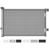 Picture of Cumbor Baby Gate Retractable Gates for Stairs, Mesh Dog Gate for The House, Wide Pet Gate 33" Tall, Extends to 55" Wide, Long Child Safety Gates for Doorways, Hallways, Cat Gate Indoor/Outdoor(Gray)