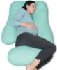 Picture of MOON PARK Pregnancy Pillows for Sleeping - U Shaped Full Body Maternity Pillow with Removable Cover - Support for Back, Legs, Belly, HIPS - 57 Inch Pregnancy Pillow for Women - Turquoise
