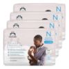 Picture of Amazon Brand - Mama Bear Plush Protection Diapers - Size Newborn, One Month Supply, Hypoallergenic Premium Disposable Baby Diapers, 128 Count (Pack of 4), White and Cloud Dreams