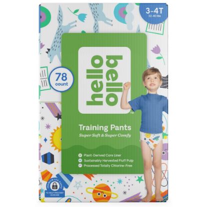 Picture of Hello Bello Training Pants Club Box, Bedtime Stories and Space Travelers, 3T-4T, 78 Count
