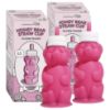 Picture of Legendairy Milk Honey Bear Straw Cup Silicone for Babies (Pink), 8 oz. Dishwasher Safe Baby Straw Cup, Food Grade Silicone, Honeybear Sippy Cup for Ages 4+ Months (Pack of 2)