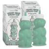 Picture of Legendairy Milk Honey Bear Straw Cup Silicone for Babies (Green), 8 oz. Dishwasher Safe Baby Straw Cup, Food Grade Silicone, Honeybear Sippy Cup for Ages 4+ Months, Trainer Straw Cup (Pack of 2)