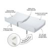 Picture of Munchkin Secure Grip Baby Diaper Changing Pad with Cover for Dresser, Waterproof and Wipeable, Contoured, Standard Size (16" x 31"), White