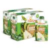 Picture of Happy Tot Organic Stage 4 Fiber & Protein, Pears, Kiwi & Kale, 4 Ounce (Pack of 16) & Happy Tot Organic Stage 4 Baby Food Love My Veggies Spinach Apple Sweet Potato & Kiwi, 4.22 Ounce (Pack of 16)