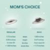 Picture of Koala Babycare The Original Nursing Cups 100% Silver - Nipple Shields for Nursing Newborn - Breastfeeding Essentials Protect and Soothe Cracked Nipples - Standard Size
