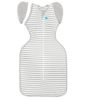Picture of Love to Dream Swaddle Up Transition Swaddle, Patented Zip-Off Wings, Gently Help Baby Transition from Being Swaddled to Arms Free When Showing Signs of Rolling, 1.0 TOG, 13-19 lbs, Gray