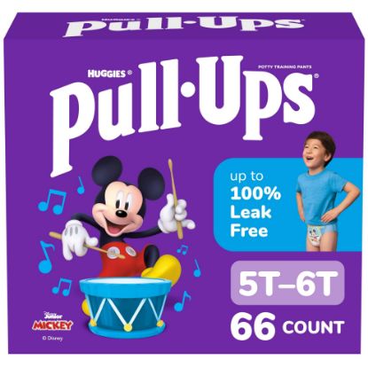 Picture of Pull-Ups Boys' Potty Training Pants, Size 5T-6T Training Underwear (46-60 lbs), 66 Count