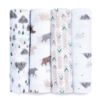Picture of aden + anais Essentials Swaddle Blanket, Muslin Blankets for Girls & Boys, Baby Receiving Swaddles, Newborn Gifts, Infant Shower Items, Toddler Gift, Wearable Swaddling Set, 4 Pack, Bear Necessities