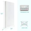 Picture of Hygge Hush 52"x28" Toddler Mattress, Memory Foam Crib Mattress, Waterproof Baby Mattresses for Crib and Toddler Bed, Removable and Machine Washable Mattress Cover, 52"x28"x2"