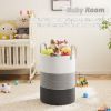 Picture of Artfeel Laundry Basket,Woven Cotton Rope Laundry Hamper,100L for Decorative Storage of Dirty Clothes,Toys and Blankets in Bathroom,Bedroom and Living Room
