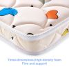 Picture of Premium Foam Pack and Play Mattress Topper Fits Graco & Baby Trend & Pamo Babe Playard,100% cotton surface-skin friendly,3"Firm Soft Playpen/PlayYard Mattress,Non-toxic,No noise Pack N Play Mattresses
