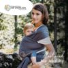 Picture of Boba Baby Wrap Carrier - Original Baby Carrier Wrap Sling for Newborns - Baby Wearing Essentials - Newborn Wrap Swaddle Holder, Newborn to Toddler Infant Sling (Organic Dark Grey)
