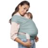 Picture of Boba Baby Wrap Carrier - Original Baby Carrier Wrap Sling for Newborns - Baby Wearing Essentials - Newborn Wrap Swaddle Holder, Newborn to Toddler Infant Sling (Serenity Sea Mist)