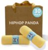 Picture of HIPHOP PANDA Baby Washcloths, Rayon Made from Bamboo - 2 Layer Ultra Soft Absorbent Newborn Bath Face Towel - Reusable Baby Wipes for Delicate Skin - Yellow, 30 Pack