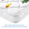 Picture of Premium Foam Pack and Play Mattress Topper Fits for Graco & Baby Trend & Pamo Babe Portable PlayYard-Breathable Soft Playpen Mattresses,Firm and Noiseless PlayYard Mattress,Pack n Play Mattresses Pad