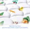 Picture of Premium Foam Pack and Play Mattress Topper Fits for Graco & Baby Trend & Pamo Babe Portable PlayYard-Breathable Soft Playpen Mattresses,Firm and Noiseless PlayYard Mattress,Pack n Play Mattresses Pad