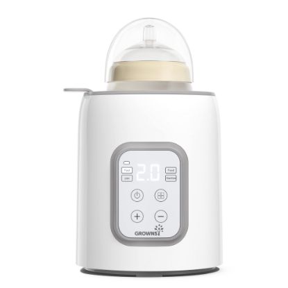 Picture of Bottle Warmer, GROWNSY 8-in-1 Fast Baby Milk Warmer with Timer for Breastmilk or Formula, Accurate Temperature Control, with Defrost, Sterili-zing, Keep, Heat Baby Food Jars Function