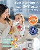 Picture of Bottle Warmer, GROWNSY 8-in-1 Fast Baby Milk Warmer with Timer for Breastmilk or Formula, Accurate Temperature Control, with Defrost, Sterili-zing, Keep, Heat Baby Food Jars Function