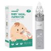 Picture of GROWNSY Nasal Aspirator for Baby, Electric Nose Aspirator for Toddler, Baby Nose Sucker, Automatic Nose Cleaner with 3 Silicone Tips, Adjustable Suction Level, Music and Light Soothing Function