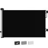 Picture of Cumbor Retractable Baby Gates for Stairs, Mom Choice Award Winner-55 Wide Mesh Dog Gate for Doorways, 34" Tall Easy to Use Pet Fence for The House, Toddler Safety Essentials Indoor&Outdoor, Black
