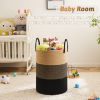 Picture of Artfeel Laundry Basket,Woven Cotton Rope Laundry Hamper,100L for Decorative Storage of Dirty Clothes,Toys and Blankets in Bathroom,Bedroom and Living Room