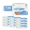Picture of WaterWipes Plastic-Free Original Baby Wipes, 99.9% Water Based Wipes, Unscented & Hypoallergenic for Sensitive Skin, 60 Count (Pack of 12), Packaging May Vary
