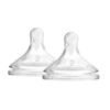 Picture of Dr. Brown’s Natural Flow® Anti-Colic Options+™ Wide Baby Bottles, 9 oz/270ml, with Level 1 Slow Flow Nipple, 6 Pack Plus 2 Bonus Level 2 Nipples and 2 Sippy Spouts