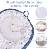 Picture of Baby Lounger for Newborn Baby Cosleeping Sleeping Bed Soft Baby Sleeper Bed Portable Baby Crib Toddler Loungers for Bassinet Baby Floor Seat Vaccum Packed Baby Registry Search (Spaceship)