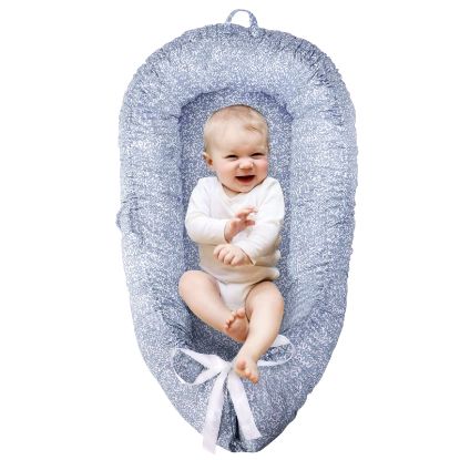 Picture of Baby Lounger Nest Newborn Lounger for Co Sleeping Baby Portable Bed for Crib Travel Bassinet Soft Breathable Baby Sleeping Bed Newborn Baby Essential