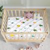 Picture of Noiseless 4" Premium Foam Mini Crib Mattress 38"x24" -100% Breathable Soft, Sturdy Edges and Non-Toxic, Quiet and Odorless for Baby, Hypoallergenic Fits Most Portable Mini Crib, Dual Sided