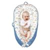 Picture of Baby Lounger Newborn Baby Sleeper Bed Ultra Soft Baby Co Sleeping Bed Breathable Adjustable Lounger for Baby Newborn Lounger for Crib Bassinet Infant Floor Seat Baby Registry Search(Rainbow)