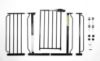 Picture of Regalo Easy Step 49-Inch Extra Wide Baby Gate, Includes 4-Inch and 12-Inch Extension Kit, 4 Pack of Pressure Mount Kit and 4 Pack of Wall Mount Kit, Black