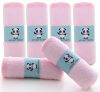 Picture of HIPHOP PANDA Baby Washcloths, Rayon Made from Bamboo - 2 Layer Ultra Soft Absorbent Newborn Bath Face Towel - Reusable Baby Wipes for Delicate Skin - Pink, 30 Pack