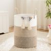 Picture of Artfeel Laundry Basket,Woven Cotton Rope Laundry Hamper,100L for Decorative Storage of Dirty Clothes,Toys and Blankets in Bathroom,Bedroom and Living Room
