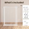 Picture of BalanceFrom Easy Walk-Thru Safety Gate for Doorways and Stairways with Auto-Close/Hold-Open Features, Multiple Sizes