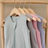 Picture of HALO Sleepsack Supersoft Wearable Blanket, Viscose Made from Bamboo, Sleeping Bag for Babies, 1.5 TOG, 0 - 6 Months, Small, Dusty Pink