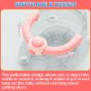 Picture of Trankerloop Baby Bath Seat, Bath Seat for Baby 6 Month & up, Baby Bath tub Seat with Suction Cups, Non-Slip, Detachable, Pink