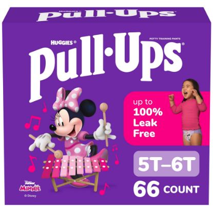 Picture of Pull-Ups Girls' Potty Training Pants, Size 5T-6T Training Underwear (46-60 lbs), 66 Count