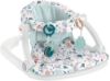 Picture of Fisher-Price Portable Baby Chair Sit-Me-Up Floor Seat With Developmental Toys & Machine Washable Seat Pad, Pacific Pebble