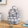 Picture of RUVALINO Diaper Bag Backpack, Multifunction Travel Pack Maternity Baby Changing Bags, Large Capacity, Waterproof, Blue Plaid