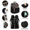 Picture of DEBUG Baby Diaper Bag Backpack with Changing Station Boy Girl, Baby Registry Search Shower Gifts Baby Stuff Newborn Essentials Unisex Dad Mom Mens Leopard Large Diapers Bag Travel Waterproof