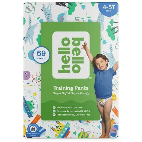 Picture of Hello Bello Training Pants 4T-5T, Bedtime Stories and Space Travelers, 69ct Box