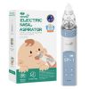 Picture of GROWNSY Nasal Aspirator for Baby, Electric Nose Aspirator for Toddler, Baby Nose Sucker, Automatic Nose Cleaner with 3 Silicone Tips, Adjustable Suction Level, Music and Light Soothing Function, Blue
