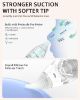 Picture of GROWNSY Nasal Aspirator for Baby, Electric Nose Aspirator for Toddler, Baby Nose Sucker, Automatic Nose Cleaner with 3 Silicone Tips, Adjustable Suction Level, Music and Light Soothing Function, Blue